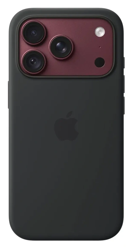 Apple iPhone 18 Pro Max silikoninis dėklas su MagSafe, black, 2 nuotrauka